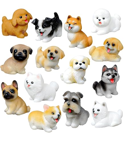 Amazon.com: Hi-Line Sitting Shih Tzu Puppy Figurine Black/White